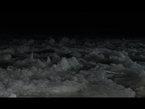 Ice in St. Clair River causing major flooding issues; Coast Guard working to break it up