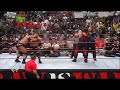 The Rock And The Undertaker Vs Kane And Chris Benoit WWE Raw