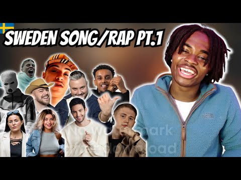 REACTING TO SWEDISH SONG/RAP PT.1 || THIS IS SO COOL😍