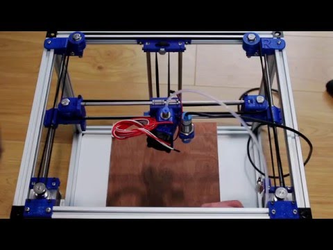 SmartrapCore Alu CoreXY DIY 3D Printer Build - Part 2 - Mechanical