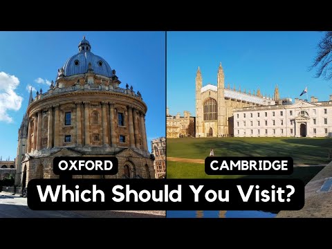 Oxford or Cambridge: Which Should You Visit? | Let's Walk!