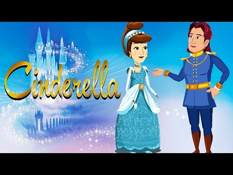 仙度瑞拉 (Cinderella Cartoon Full Movie | English Fairy Tales For Kids | Princess Fairy Tales)