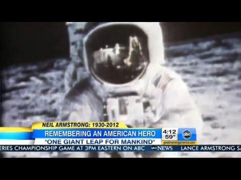 Neil Armstrong:  News Report of His Death - August 25, 2012