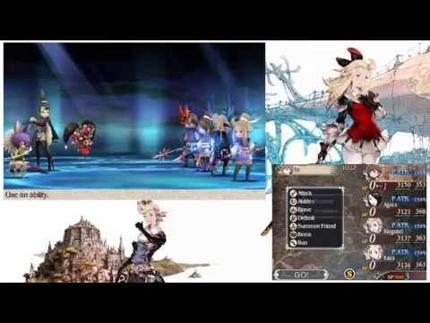Bravely Default No Encounter Hard Mode - 12 - Chapter 7 Part 1 of 2 - Start the group battles!