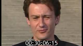 Олег Меньшиков и Сергей Бодров-младший на "Кинотавре", 1996 год