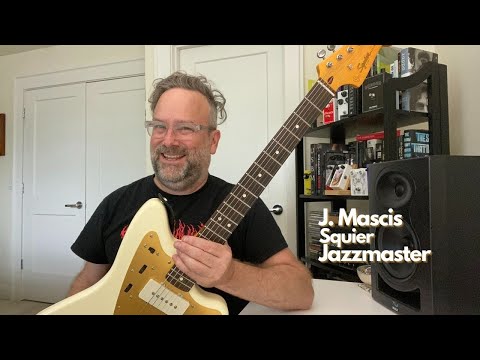 J. Mascis Squier Jazzmaster ~ String Theory ~ Flatwounds