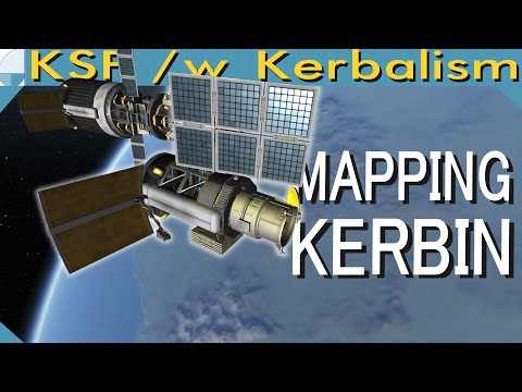 Mapping Kerbin with SCANsat | Stream pt. 2/3 (KSP 1.11.2)