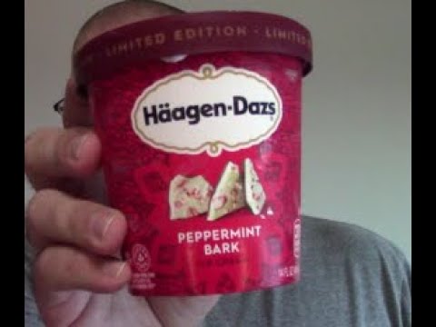 Haagen Dazs Peppermint Bark Ice Cream review...Is it any good?