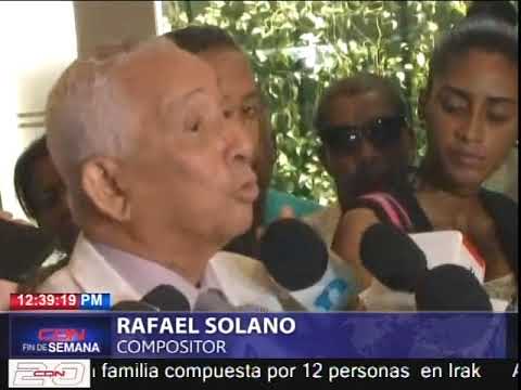 Cientos asisten a velatorio del merenguero Joseíto Mateo