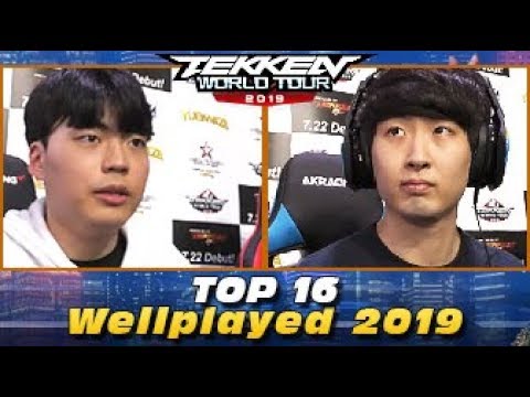 Tekken 7 - Wellplayed 2019 - TOP 16 feat. Rangchu, Book, Ulsan, Knee