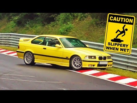 Big Dangerous Slippery & Rainy Nürburgring Compilation Crash & Fail Compilation Nordschleife