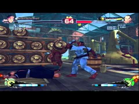 SSF4 AE : Dan (Ako) vs Ryu (tM funeR4L)