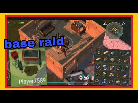 Base Raid Player 7589 opening the entire base and crates Ldoe, Last day on earth Survival 2022
