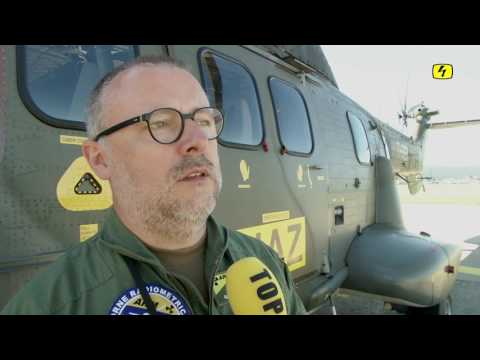 In Dübendorf wird das Luftmessen von Radioaktivität trainiert