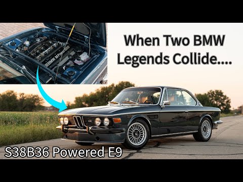 Thumbnail for Two of BMW's Greatest Creations Combined... The E34 M5 S38 Powered E9 Coupe | First Look & Drive