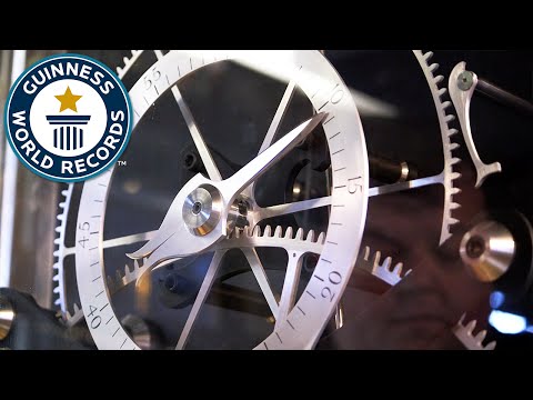 Amazingly accurate clock finally recognised after 300 years - Guinness World Records