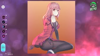 Hentai Mosaique Puzzle - gameplay