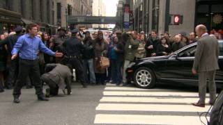 Man on a Ledge - Broll video