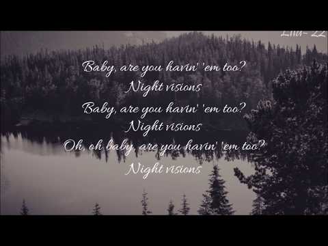 Night Visions - AJ McLean (Lyrics)