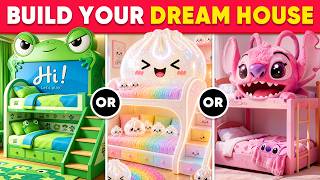 Would You Rather - Design Your PERFECT Luxury Dream House 🏡💖✨🌈 Daily Quiz