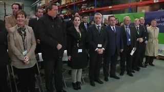 preview picture of video 'Inauguración del tercer tanque de gas en Zierbena de la empresa Bahía de Bizkaia.'