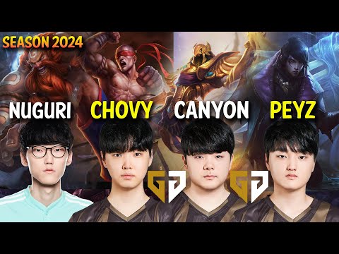 Nuguri, Chovy, Canyon, Peyz in the Same TEAM - Patch 14.7 KR Ranked CHALLENGER | lolrec