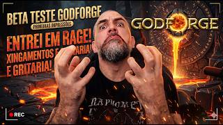 TESTANDO GODFORGE BETA: O Jogo dos Fãs de Raid Me Fez SURTAR! 🤬