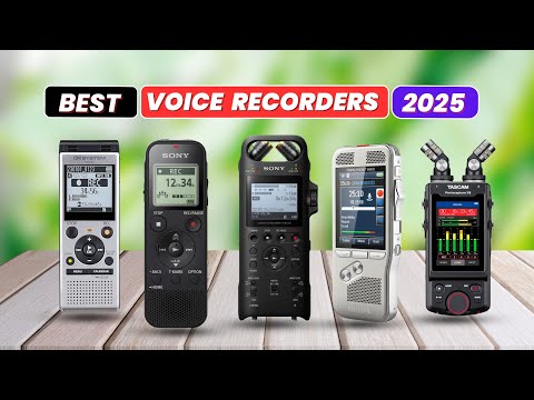 Top 5 Best Voice Recorders in 2025 | High-Quality Audio Recording Devices