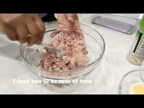 The tuna salad I made twice this week | How to Make Tuna Salad