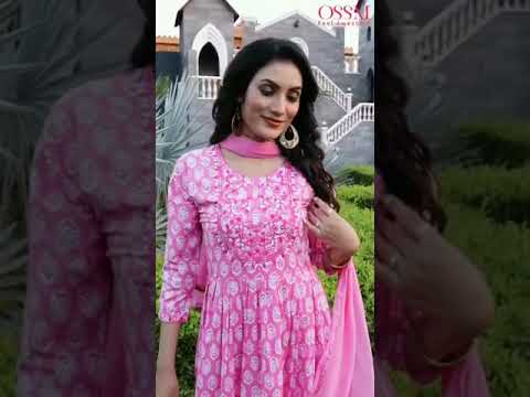 Ossm Cotton Nyra Vol 2 Cotton Wholesale Readymade Suits Catalog – product video thumbnail