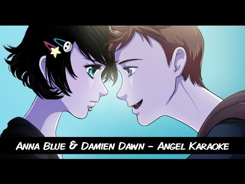 Anna Blue & Damien Dawn - Angel (Official Karaoke Music Video)