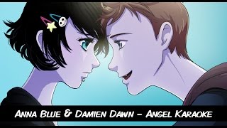 Anna Blue &amp; Damien Dawn - Angel (Official Karaoke Music Video)