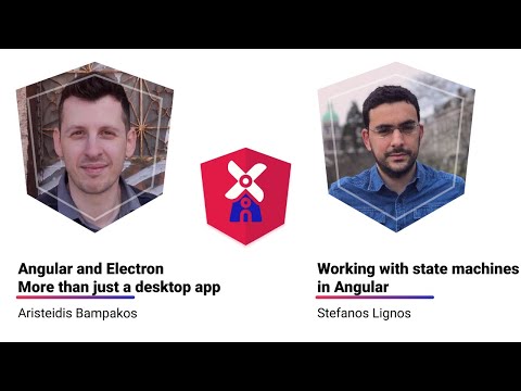 Angular and Electron / Angular and state machines