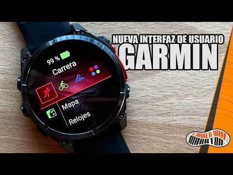 Nueva interfaz de usuario del GARMIN FENIX 8 | Novedades futuras