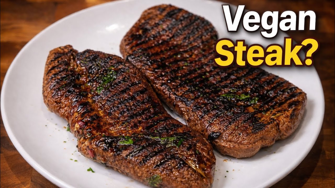 The Ultimate Vegan Steak (Seriously Incredible)