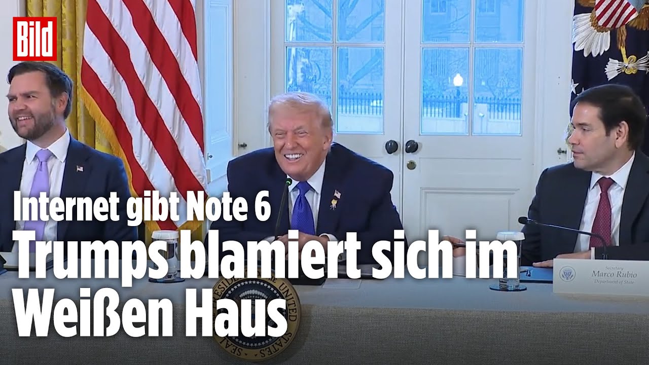 DONALD TRUMP BLAMIERT SICH: Kuriose Grönland-Aussage sorgt für Gelächter im Netz