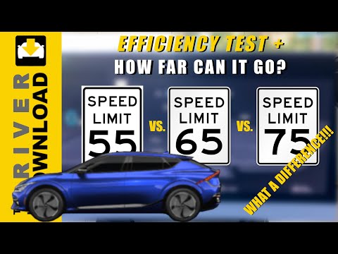Efficiency Test & Range! 55 vs. 65 vs. 75 mph. Kia EV6 / Ioniq 5