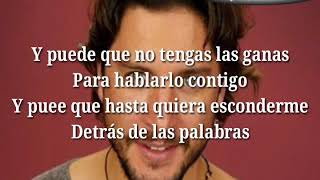 Manuel Carrasco - Déjame Ser (Letra/Lyrics)