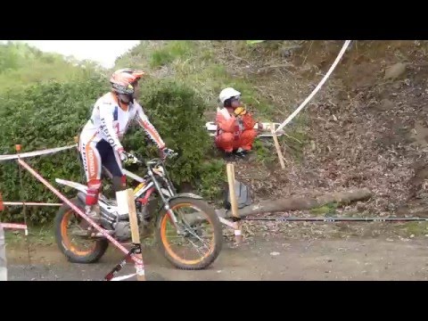 2016 FIM TRIAL WORLD CHAMPIONSHIP Rd.2 Toni Bou  Day1  Section4