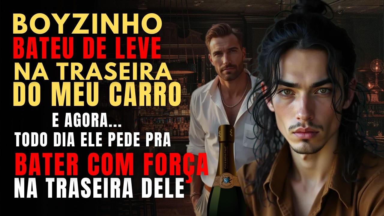 BATI NO CARRO DE UM CARA. PASSEI O CONTATO PRO SEGURO E ELE ESFREGOU EM MIM COM SEU...