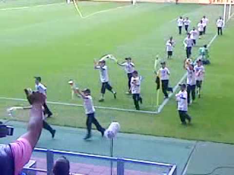 Huldiging Vitesse/agovv e1 selectie na kampioenschap in gelredome
