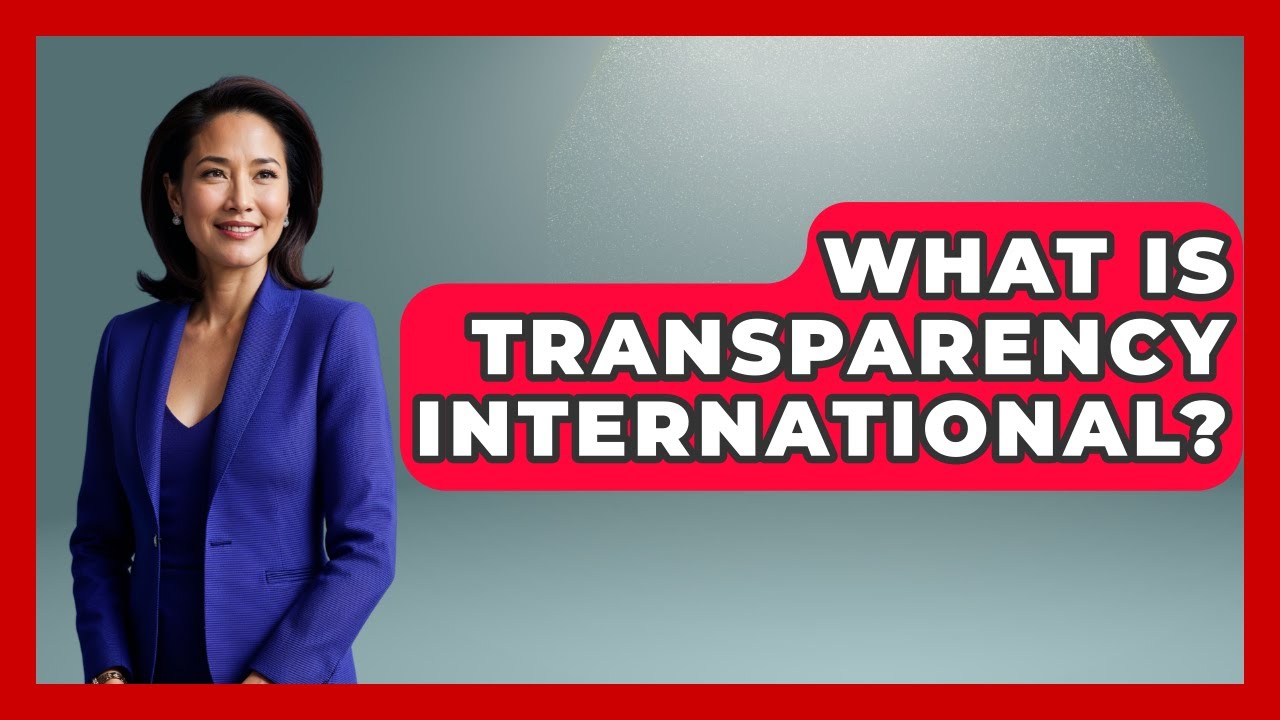 What Is Transparency International? - International Policy Zone