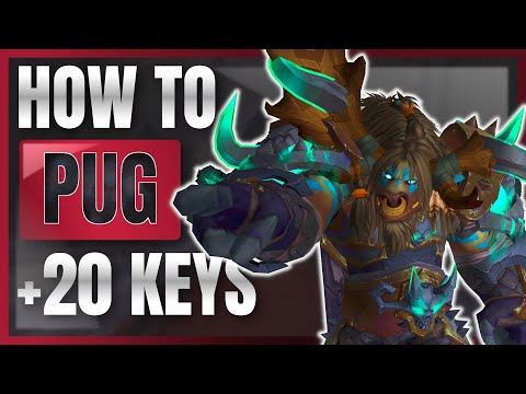 How to form PUGs that time +20s | Tank guide for pugging mythic plus