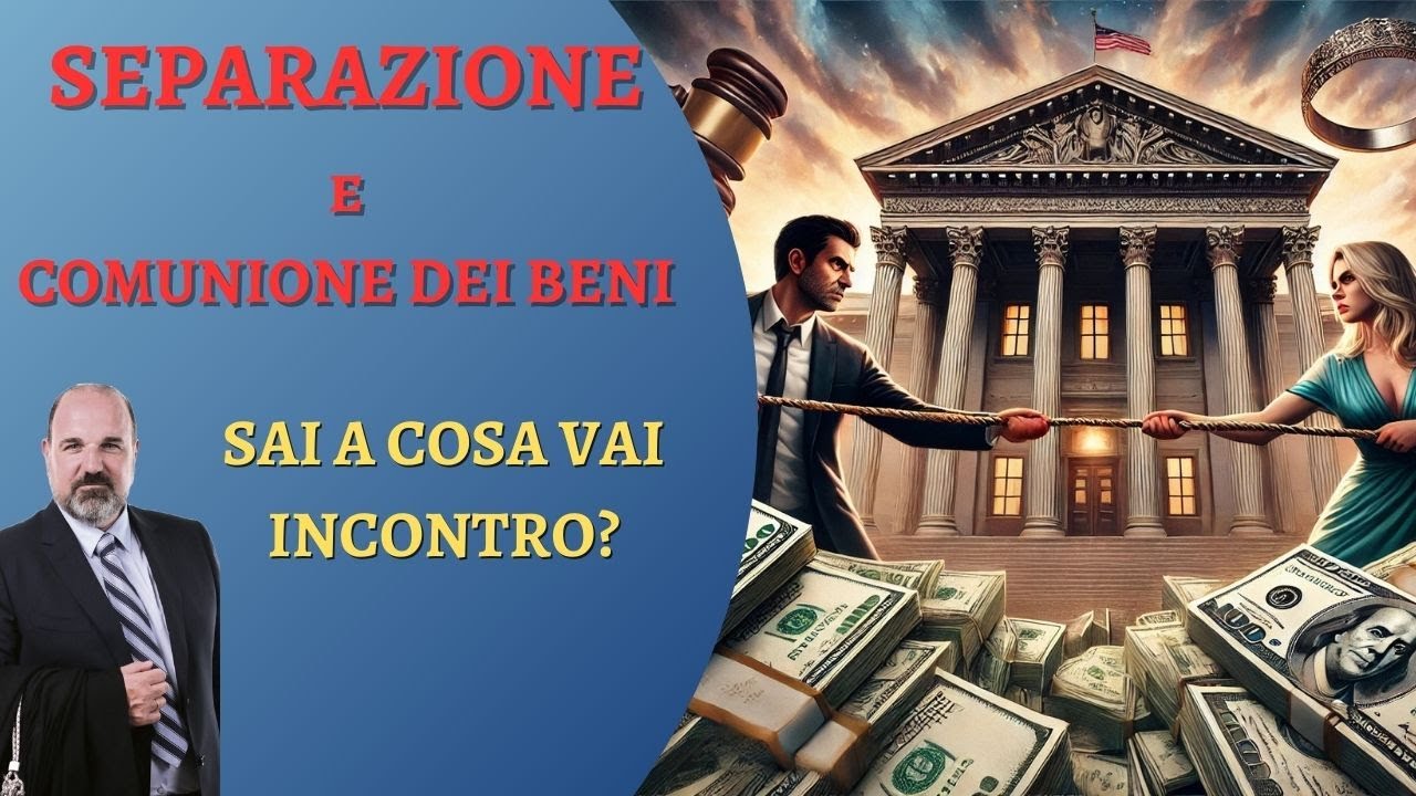 Separazione e comunione dei beni: sei consapevole dei rischi che può comportare la scelta?