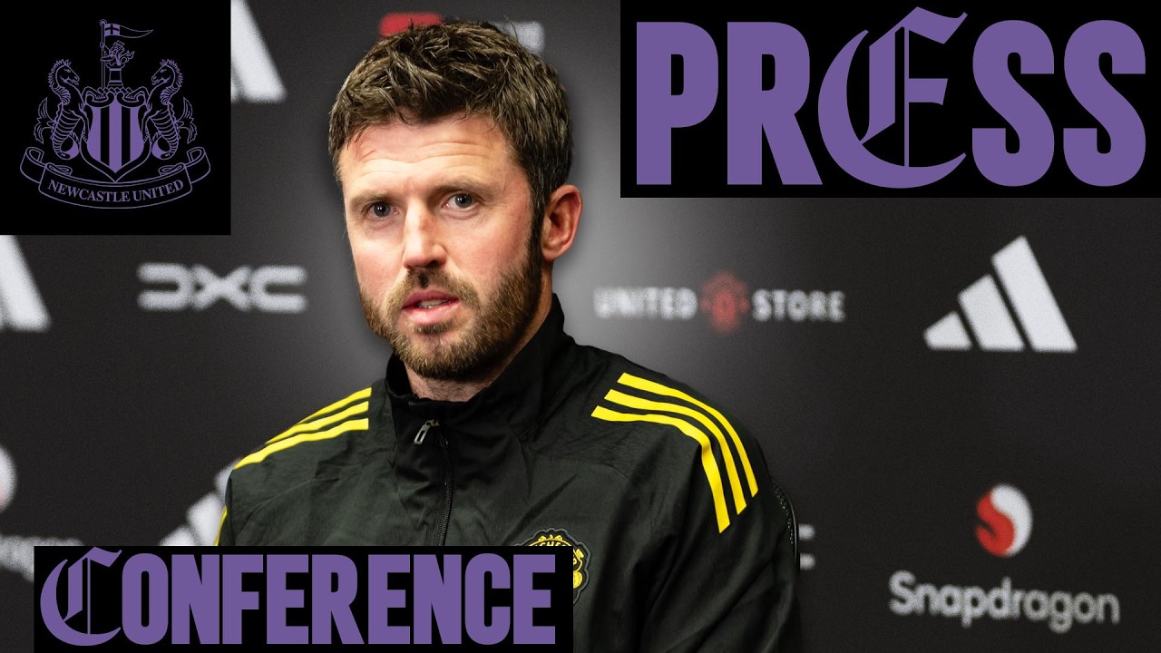 "The Boys Have Earned It!" | Michael Carrick Pre-Newcastle | Press Conference 🎙️
