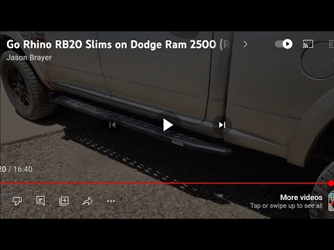 Go Rhino RB20 Slims on Dodge Ram 2500 (Review + Install)