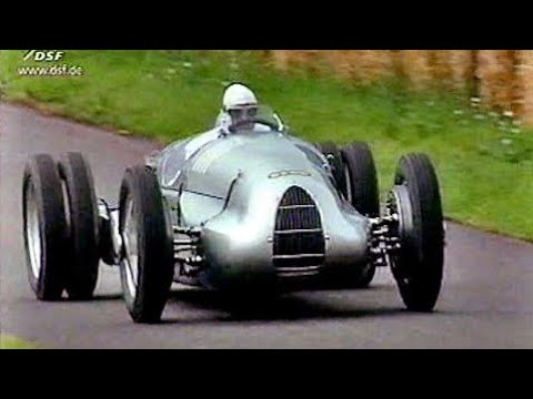 Geschichte der Silberpfeile Auto Union Bergrennwagen Hans Stuck senior Manfred von Brauchitsch