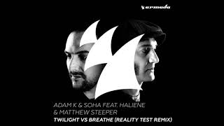 Adam K & Soha feat. HALIENE & Matthew Steeper - Twilight vs Breathe (Reality Test Remix)