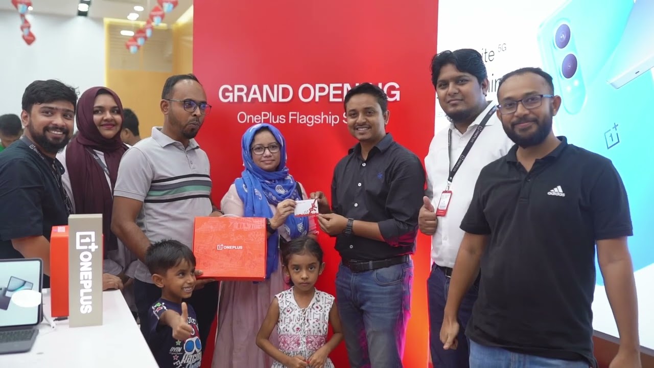 OnePlus Bangladesh Flagship Store Grand Opening at Jamuna Future Park! #NeverSettle