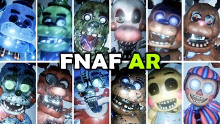 FNAF AR - All Animatronic Declocks & Shocked A